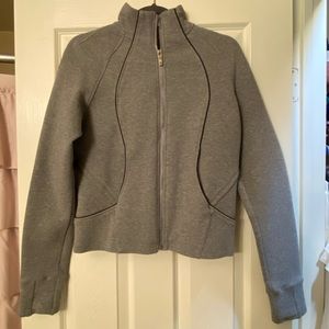 Lululemon gray zip up jacket